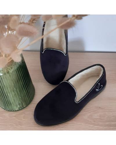 chausson antiderapant femme
