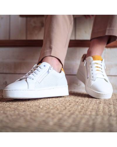 derby cuir souple femme