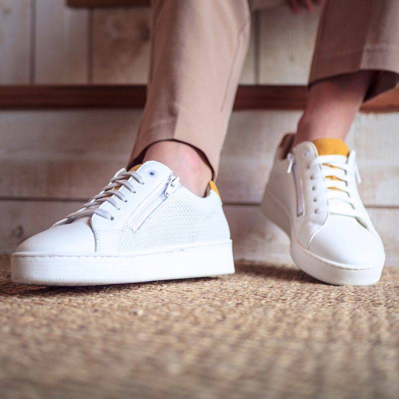 derby cuir souple femme