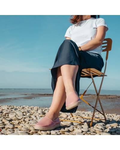 espadrille cuir confort Pharmaconfort