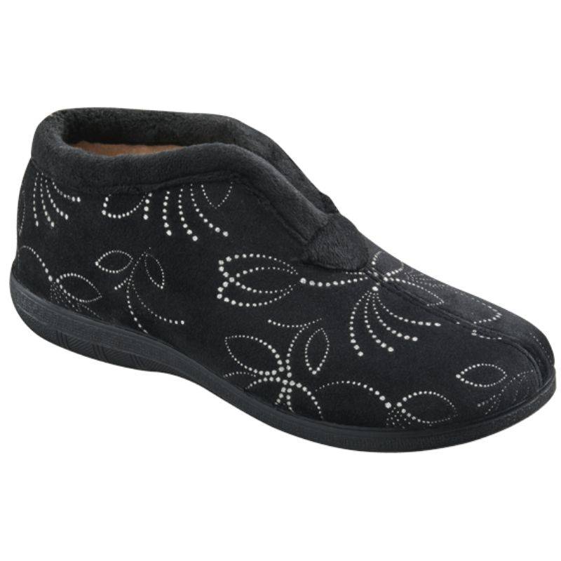 Pantoufle bottillon femme confort thérapeutique Pharmaconfort