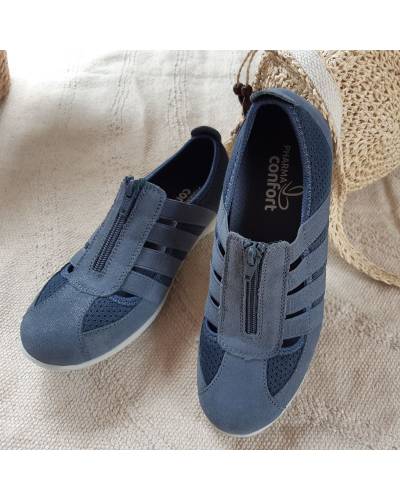 chaussure avec zip confort