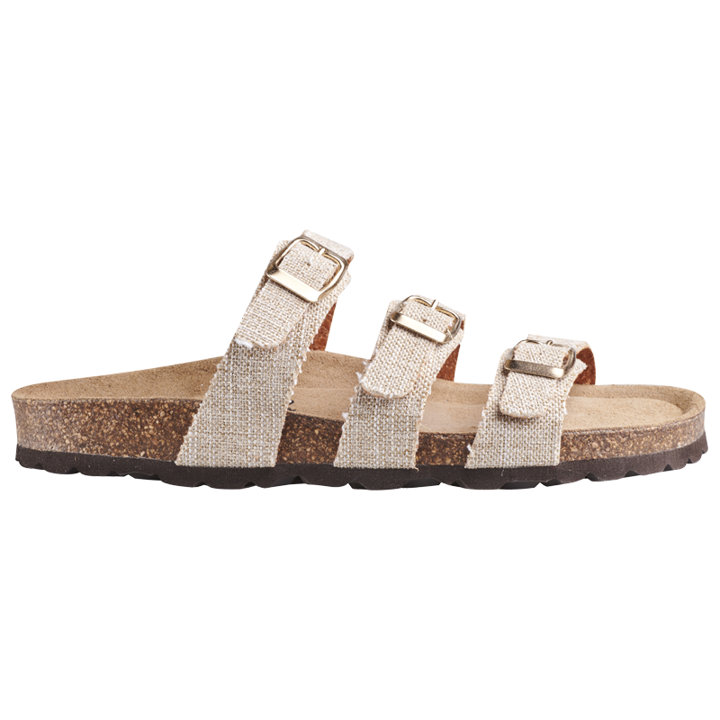 sandale pied large femme