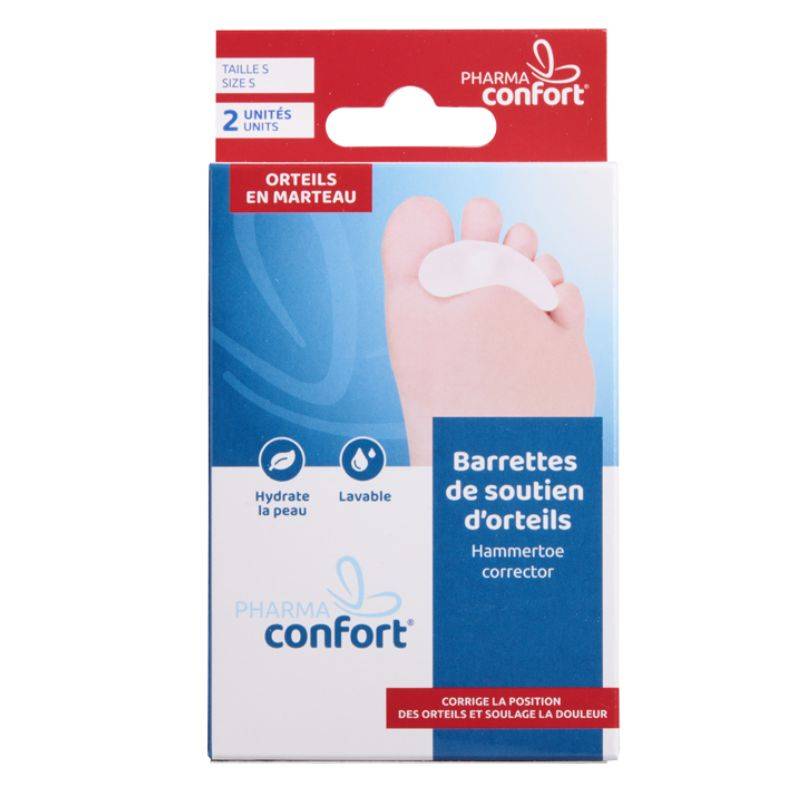 barrette de soutien d'orteils pharmaconfort