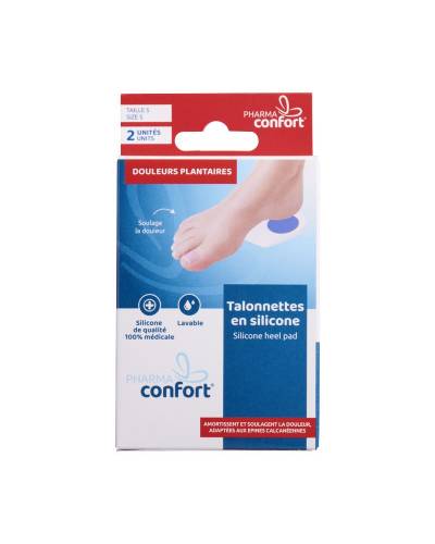 talonnettes en silicone pharmaconfort