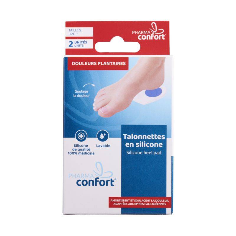 talonnettes en silicone pharmaconfort