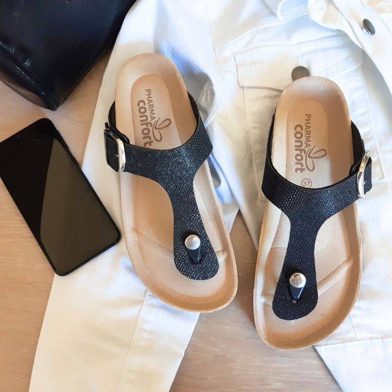 mules cuir femme confort