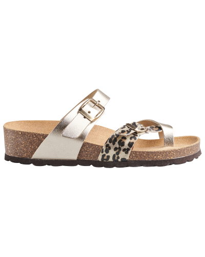 sandale pied large femme
