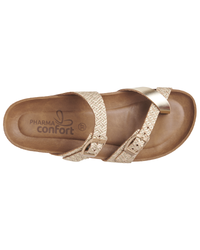 sandales compensees confort
