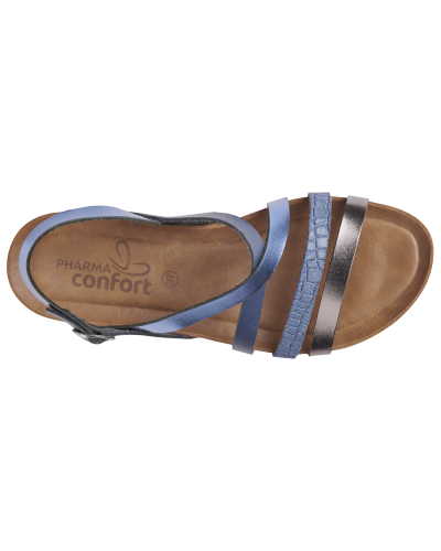 sandales grande largeur femme