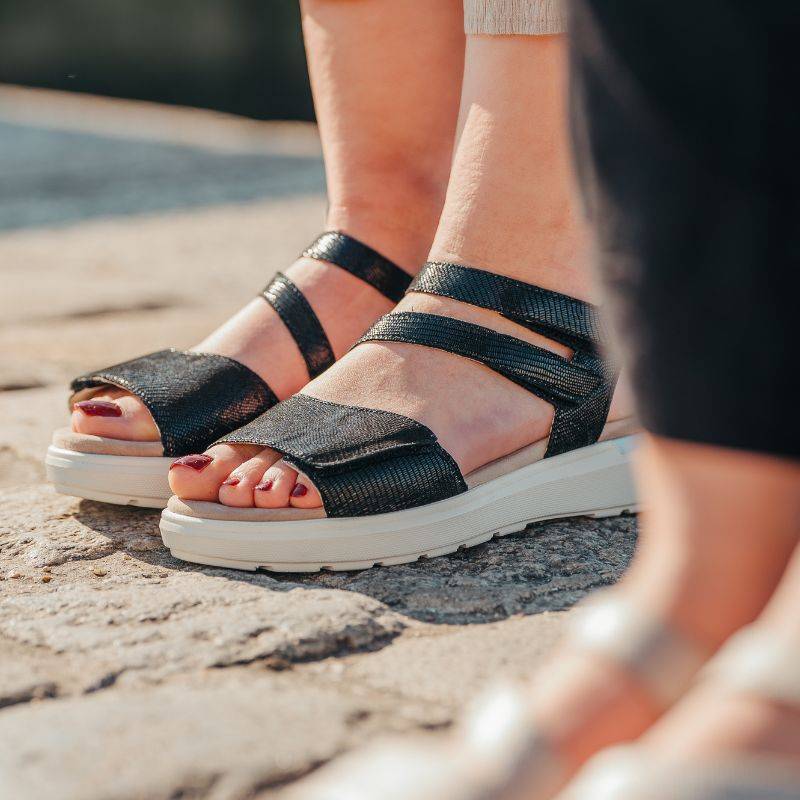 sandales confortables et stylées