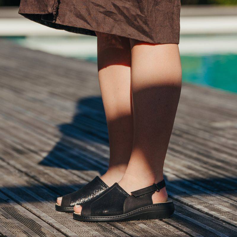 Sandale pieds abimés femme confort
