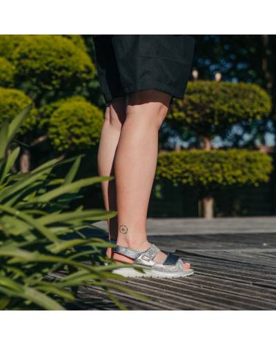Sandale pieds abimés femme confort
