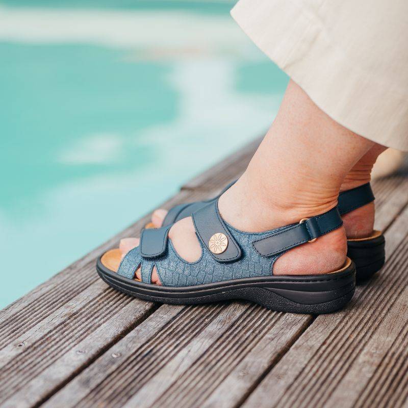 Sandale orthopédique femme confort