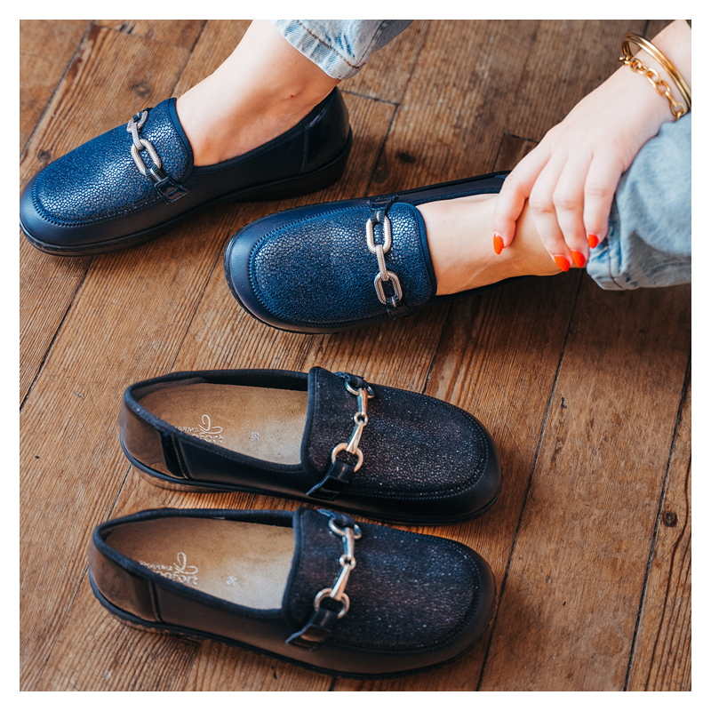 mocassin très souple orthopédique