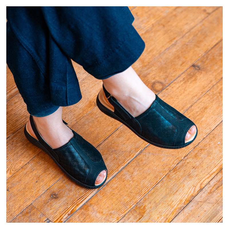 sandale été hallux valgus quintus varus confort