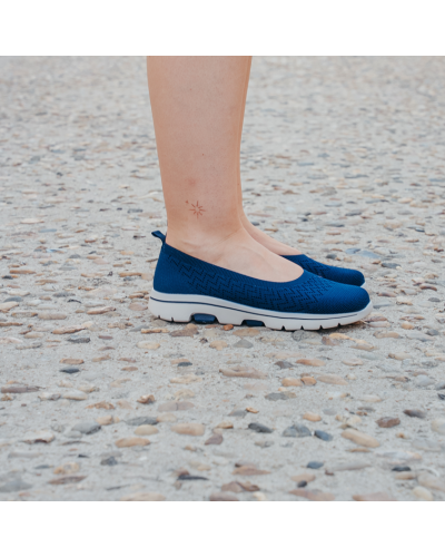 ballerine tendance textile