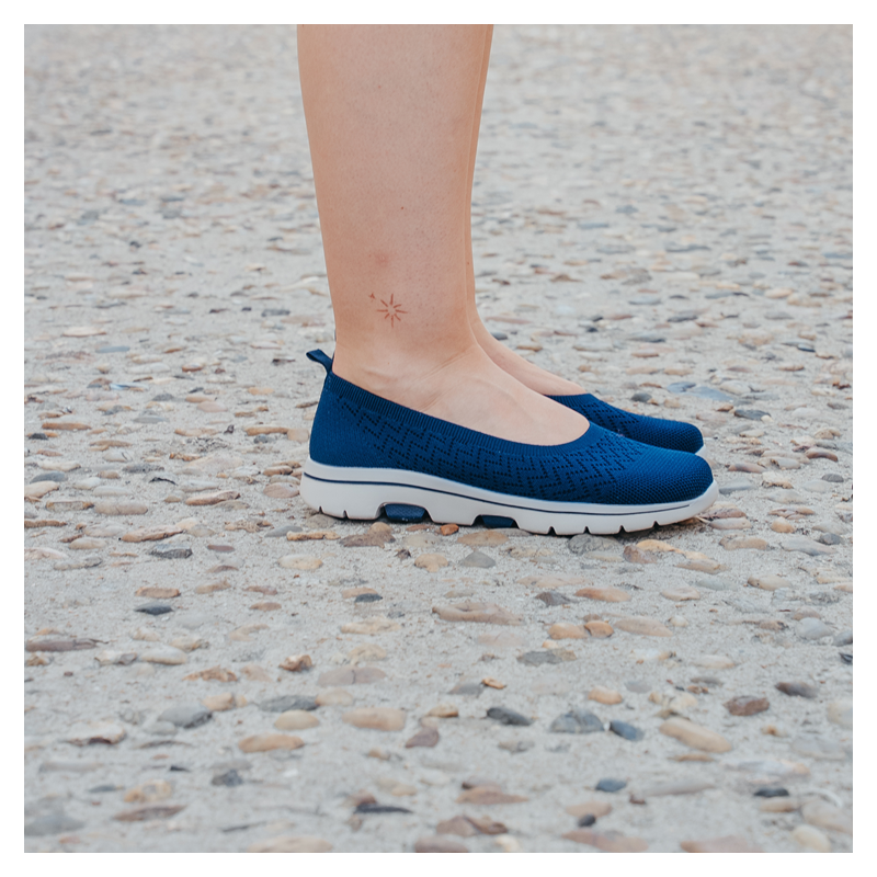 ballerine tendance textile