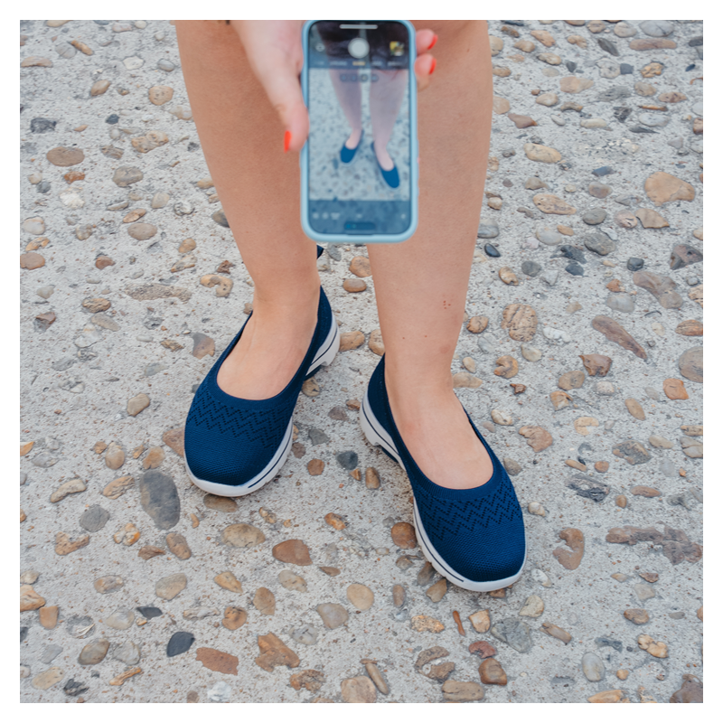 Ballerine souple légère textile