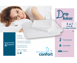 DRAP HOUSSE 2EN1